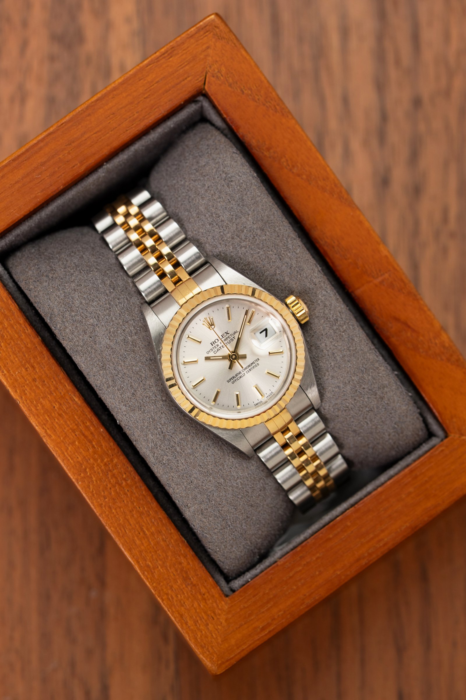 Rolex Datejust 26  Silver Dial