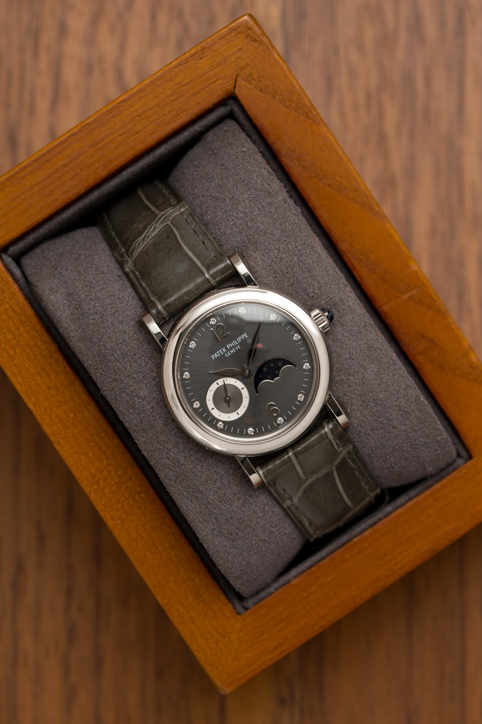 Patek Philippe Lady Calatrava w/ Moonphase