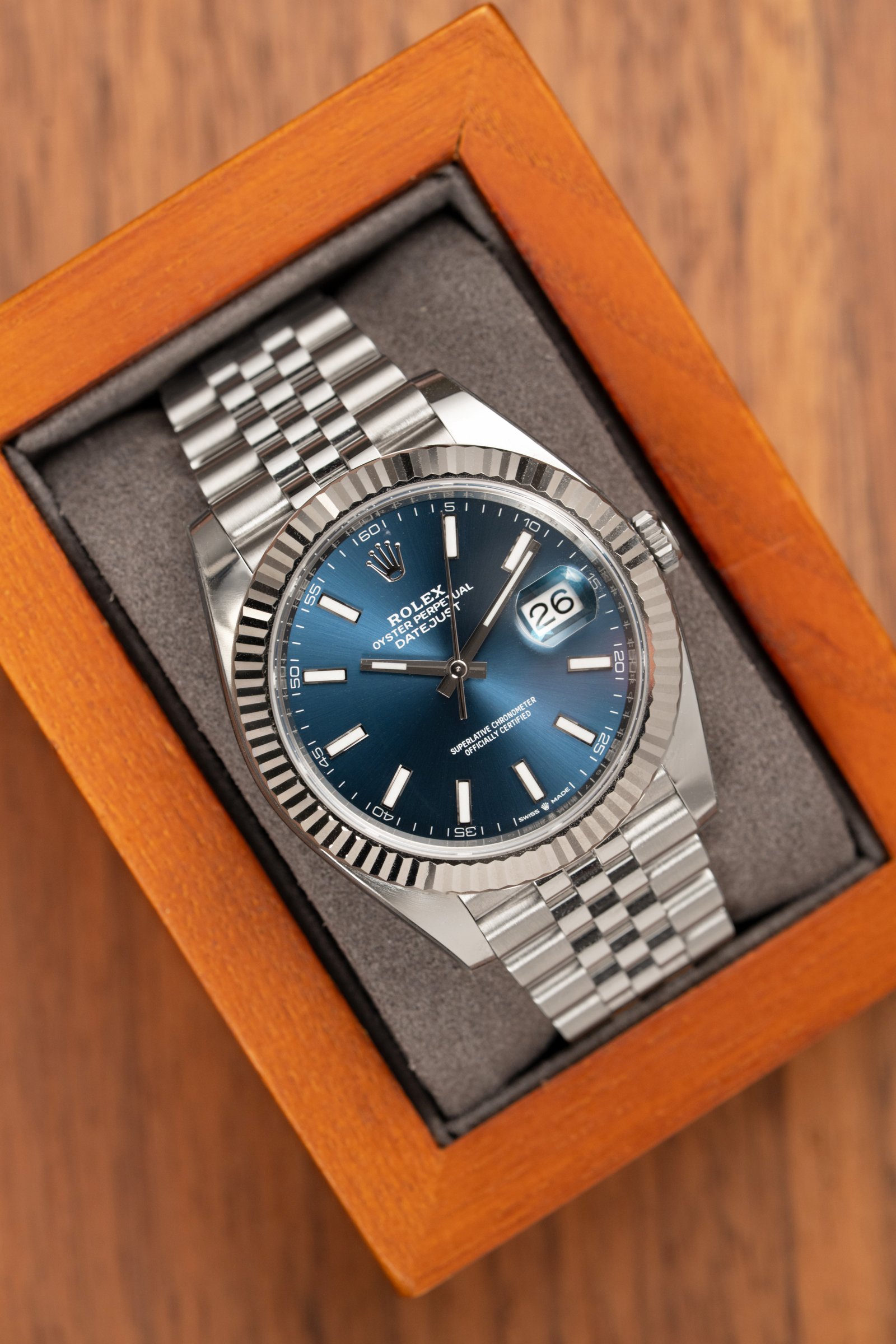 Rolex Datejust 41 Blue	